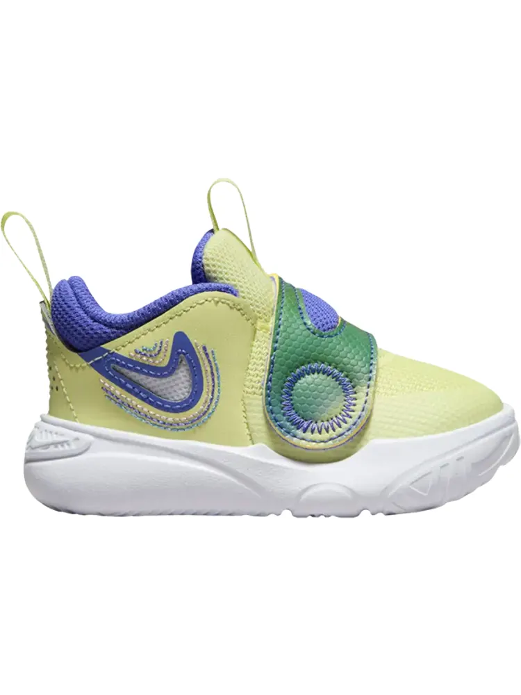 Кроссовки Team Hustle D11 SE TD 'Luminous Green Ultramarine' — изображение 1 из 1, зеленый