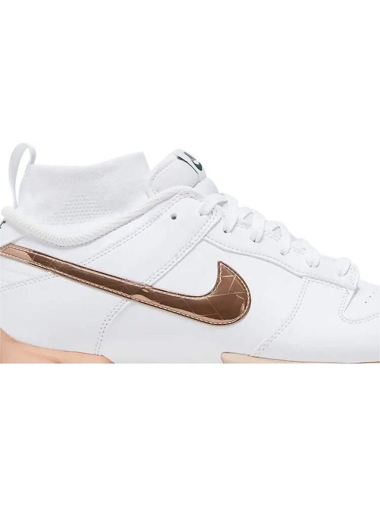 Кроссовки Kyler Murray x Vapor Edge Dunk 'White Rose Gold' — изображение 2 из 4, белый
