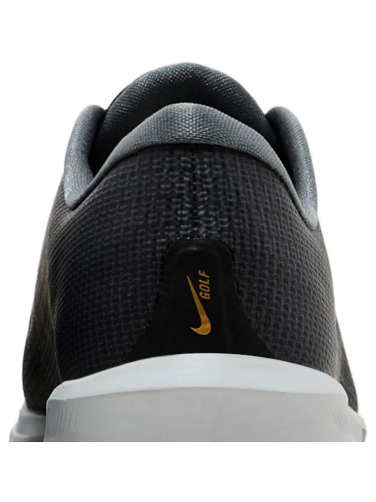 Кроссовки Nike Infinity Tour BOA 2 Golf Wide 'Black Infinite Gold' — изображение 7 из 8, черный