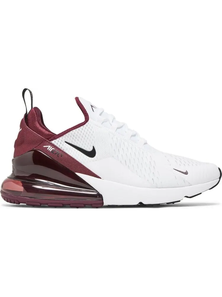 Кроссовки Air Max 270 'White Night Maroon' — изображение 1 из 4, белый