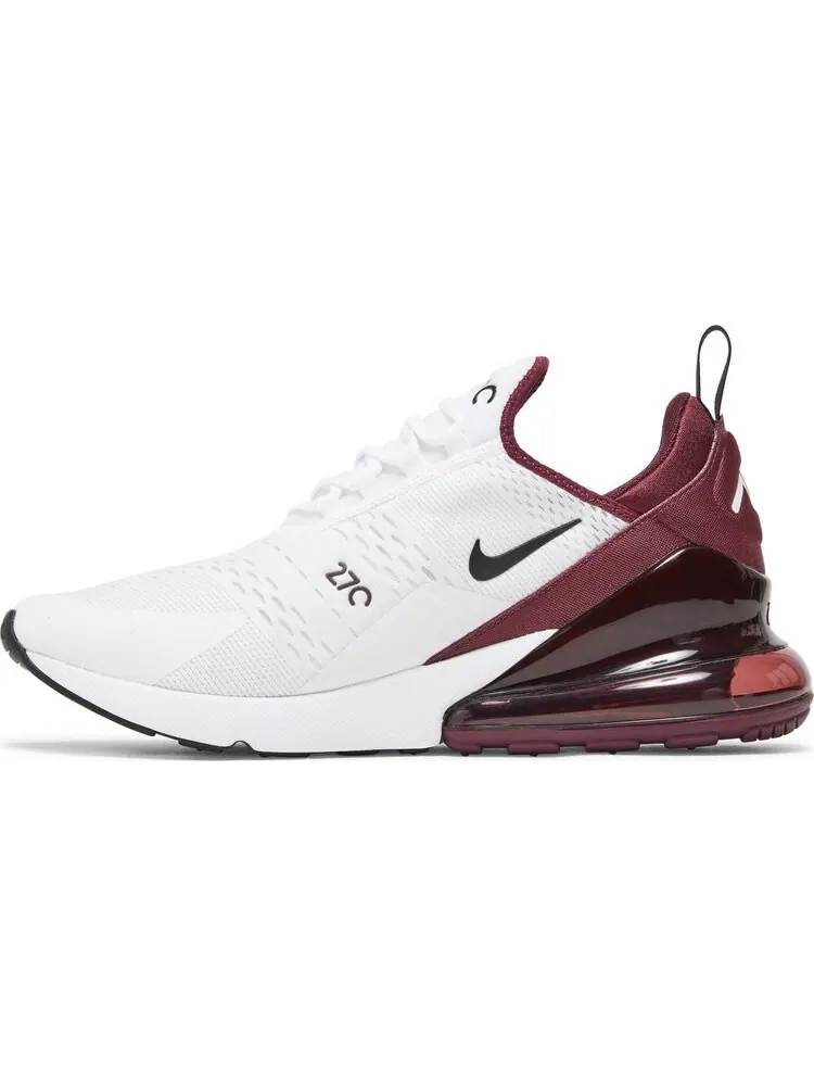 Кроссовки Air Max 270 'White Night Maroon' — изображение 3 из 4, белый