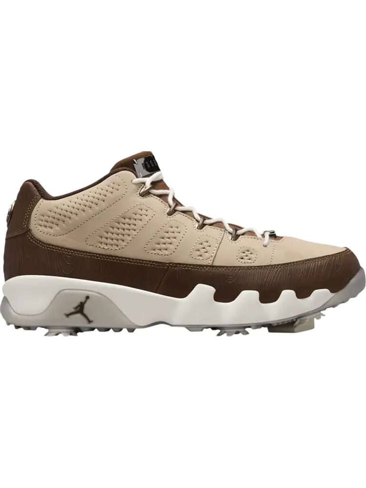Кроссовки Happy Life Wood x Air Jordan 9 Low Golf 'Woodgrain' — изображение 1 из 1, коричневый
