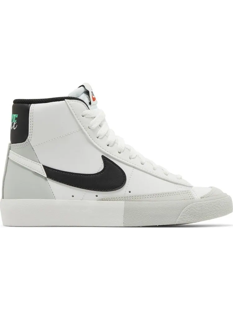Кроссовки Blazer Mid '77 SE GS 'Split - White Black' — изображение 1 из 4, белый