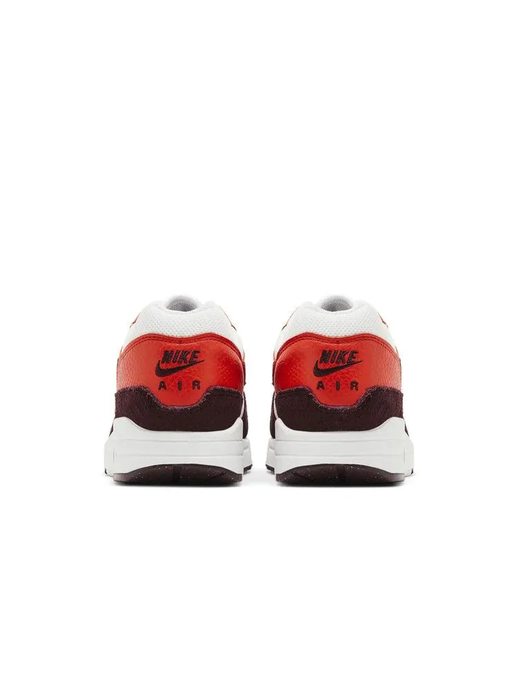 Кроссовки Nike Air Max 1 'Burgundy Crush' — изображение 7 из 9, белый/красный/бордовый