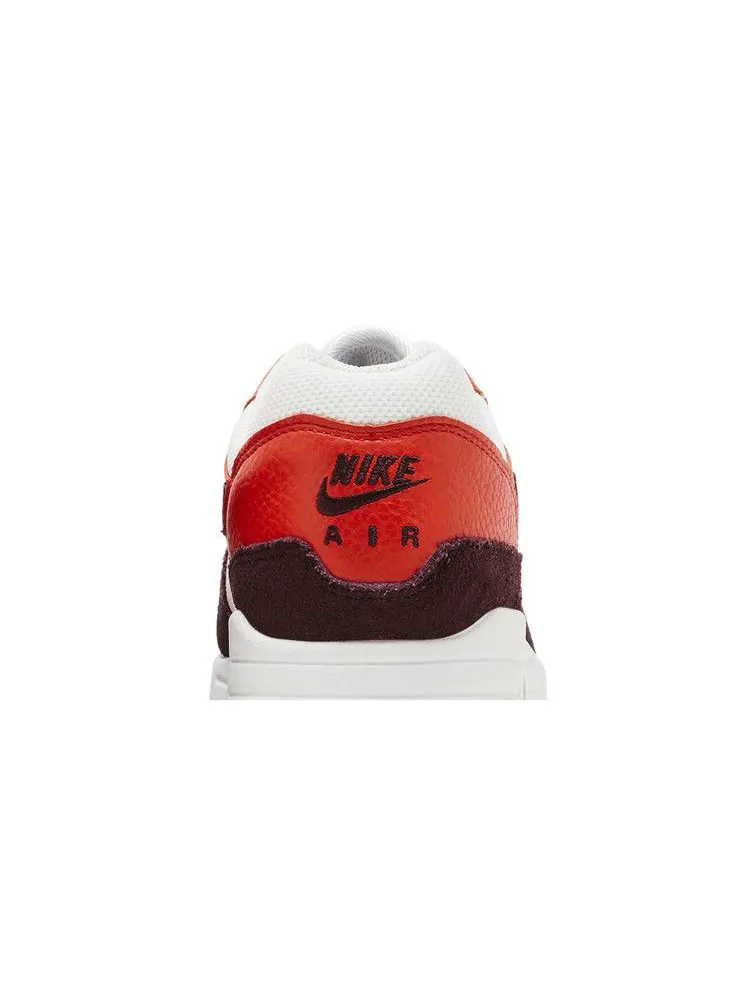 Кроссовки Nike Air Max 1 'Burgundy Crush' — изображение 8 из 9, белый/красный/бордовый