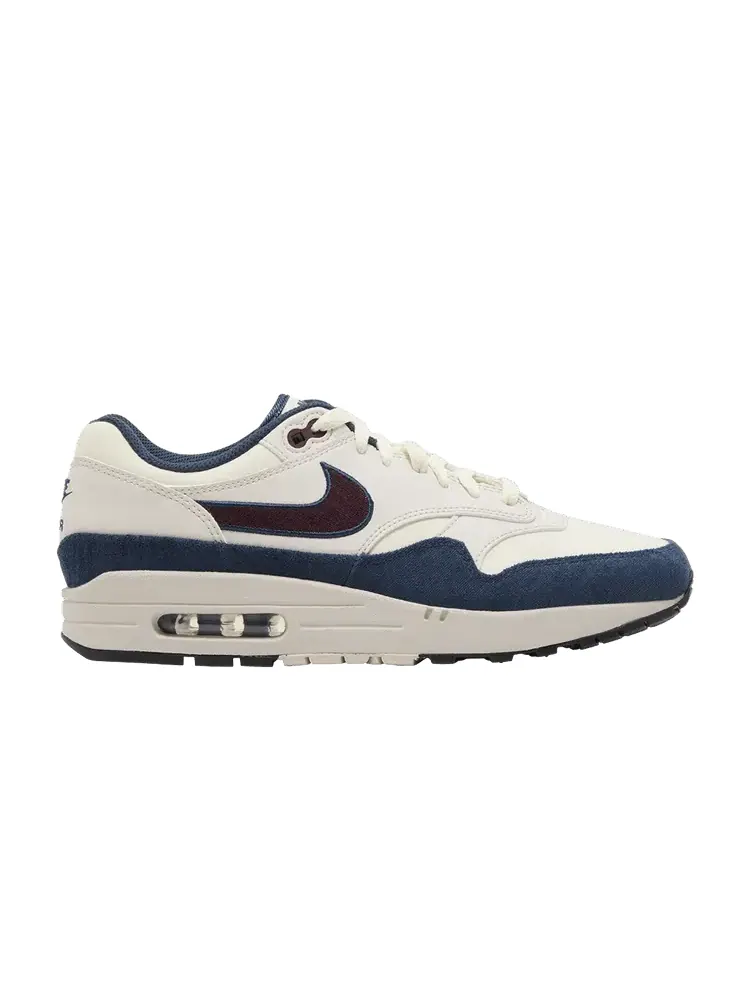 Кроссовки Nike Air Max 1 'Coconut Milk Burgundy Crush' — изображение 1 из 9, бордовый