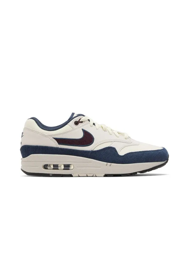Кроссовки Nike Air Max 1 'Coconut Milk Burgundy Crush' — изображение 2 из 9, бордовый