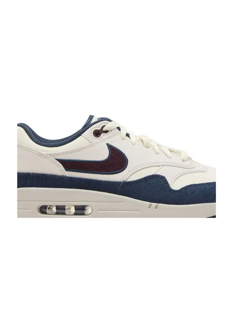 Кроссовки Nike Air Max 1 'Coconut Milk Burgundy Crush' — изображение 3 из 9, бордовый