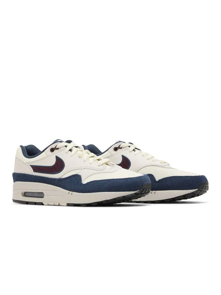 Кроссовки Nike Air Max 1 'Coconut Milk Burgundy Crush' — изображение 9 из 9, бордовый