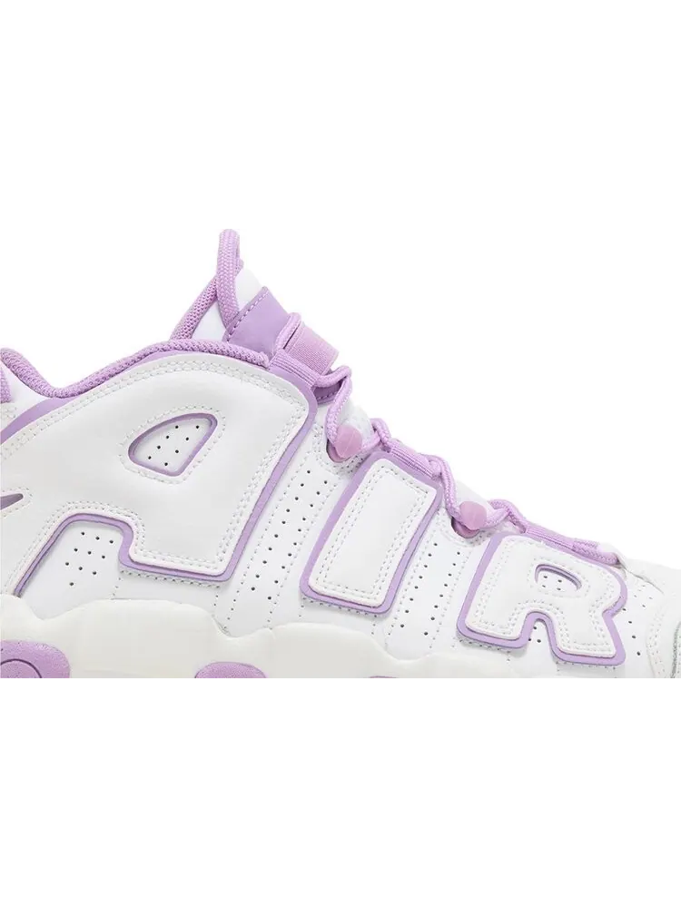 Кроссовки Air More Uptempo GS 'White Rush Fuchsia' — изображение 2 из 4, белый