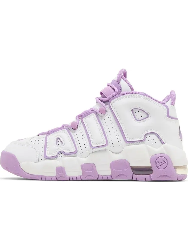 Кроссовки Air More Uptempo GS 'White Rush Fuchsia' — изображение 3 из 4, белый