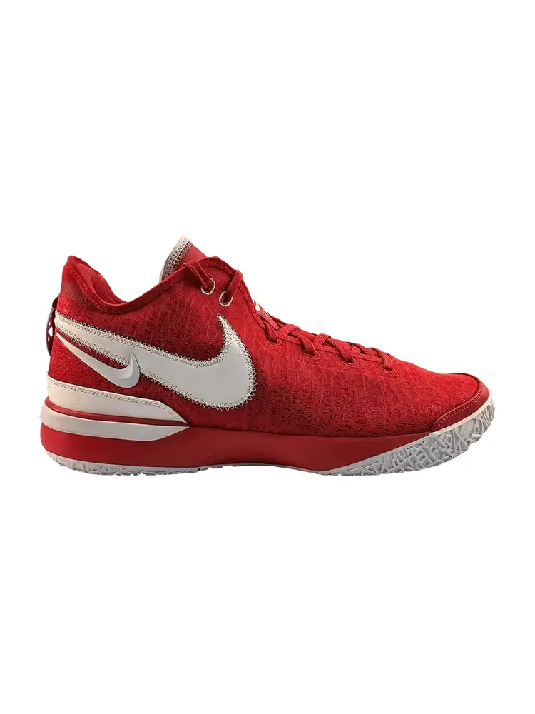 Кроссовки Nike Zoom LeBron NXXT Gen TB Promo 'University Red' — изображение 1 из 1, красный/белый/белый