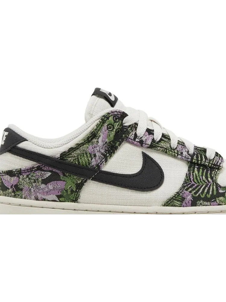 Кроссовки Wmns Dunk Low Next Nature 'Floral Tapestry' — изображение 2 из 4, бежевый