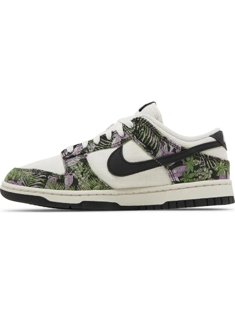 Кроссовки Wmns Dunk Low Next Nature 'Floral Tapestry' — изображение 3 из 4, бежевый
