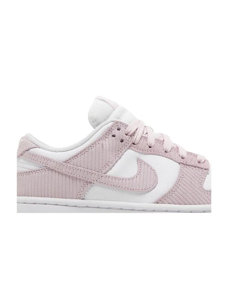 Кроссовки Nike Wmns Dunk Low 'Pink Corduroy' — изображение 3 из 9, белый/розовый