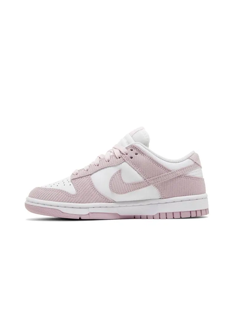 Кроссовки Nike Wmns Dunk Low 'Pink Corduroy' — изображение 4 из 9, белый/розовый