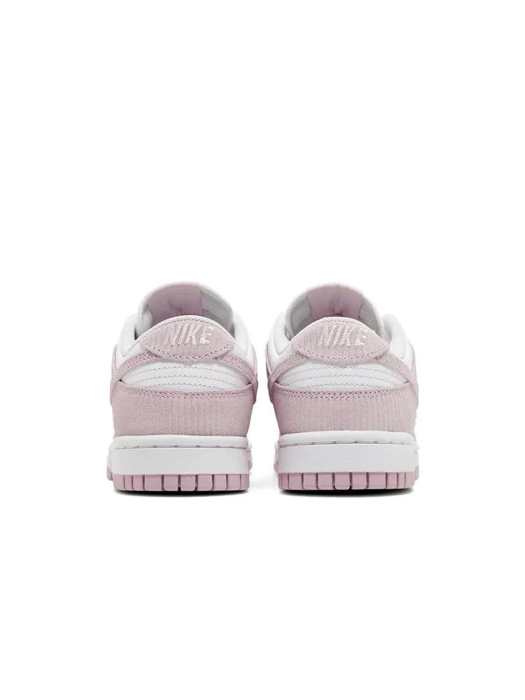 Кроссовки Nike Wmns Dunk Low 'Pink Corduroy' — изображение 7 из 9, белый/розовый