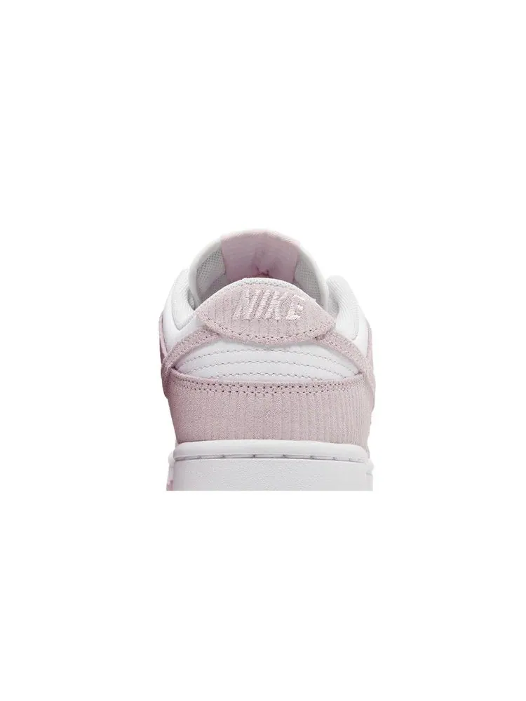 Кроссовки Nike Wmns Dunk Low 'Pink Corduroy' — изображение 8 из 9, белый/розовый