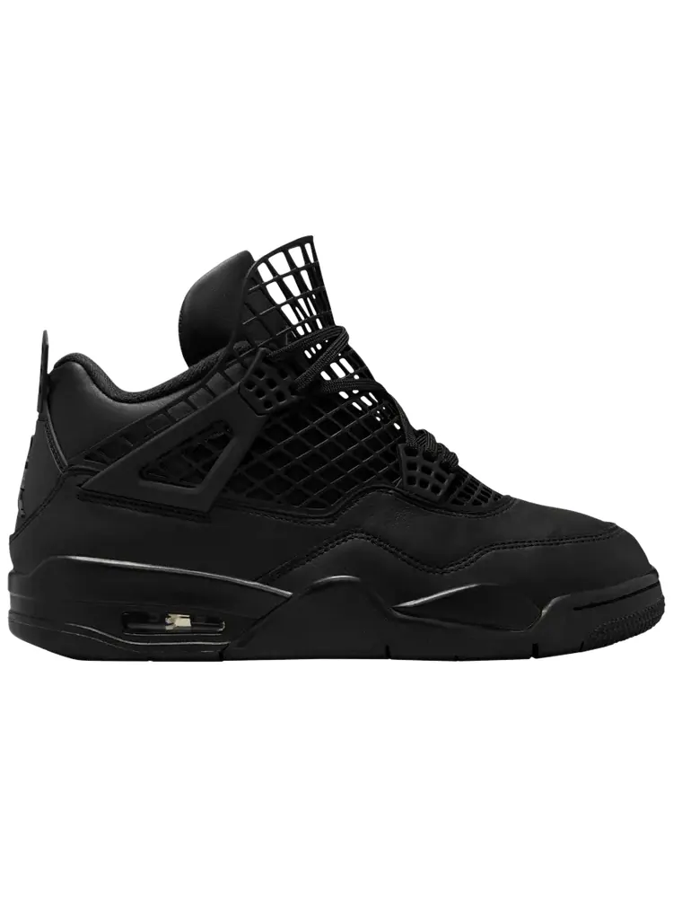 Кроссовки Air Jordan 4 Retro «Net - Black» — изображение 1 из 1, черный