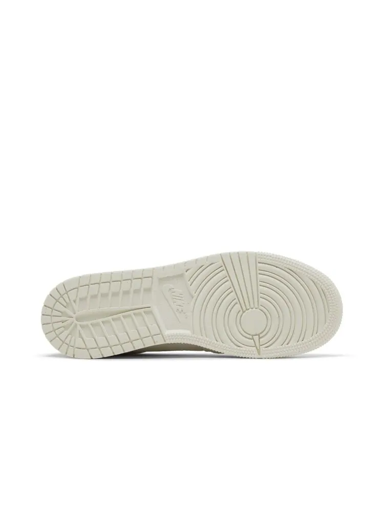 Кроссовки Air Jordan 1 Low SE Craft GS — изображение 3 из 3, бежевый