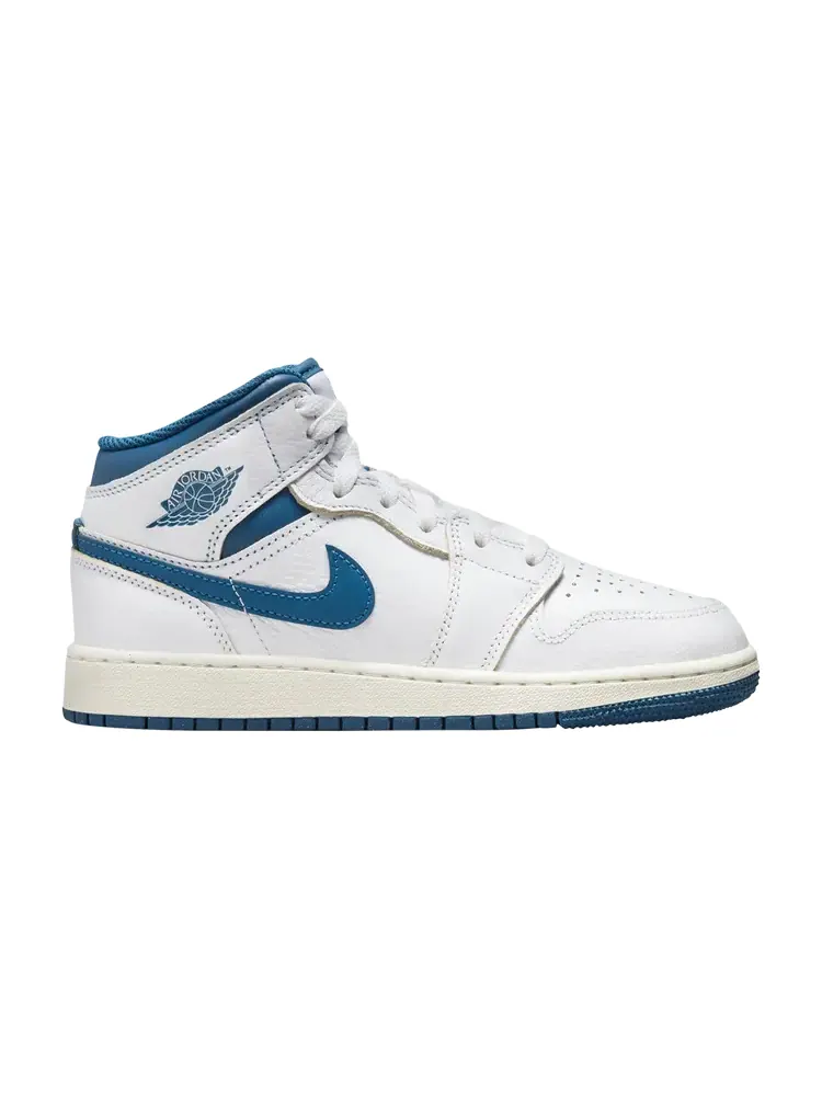 Кроссовки Air Jordan 1 Mid SE GS — изображение 1 из 1, белый