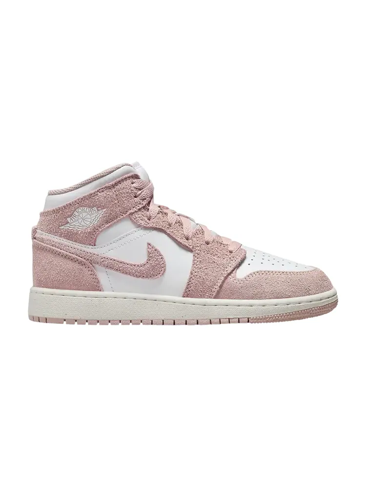 Кроссовки Air Jordan 1 Mid SE GS — изображение 1 из 1, розовый