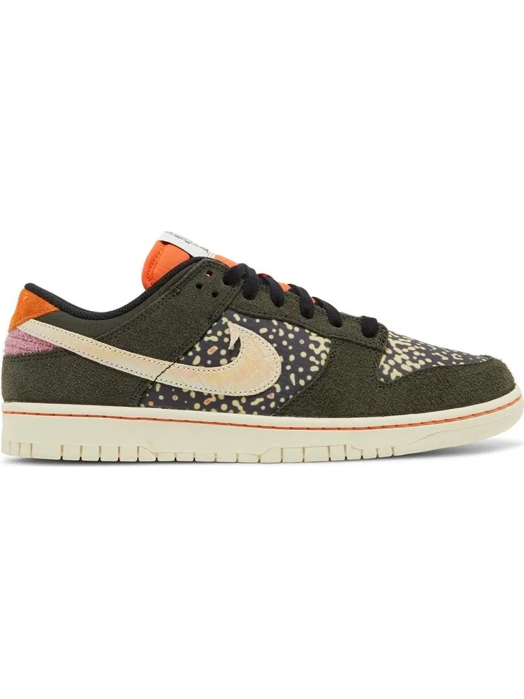 Кроссовки Dunk Low SE 'Gone Fishing - Rainbow Trout' — изображение 1 из 4, зеленый
