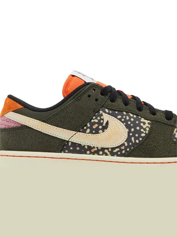 Кроссовки Dunk Low SE 'Gone Fishing - Rainbow Trout' — изображение 2 из 4, зеленый