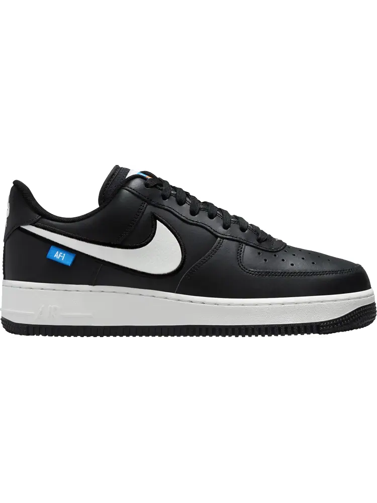 Кроссовки Air Force 1 '07 'Blue Label - Black White' — изображение 1 из 1, черный