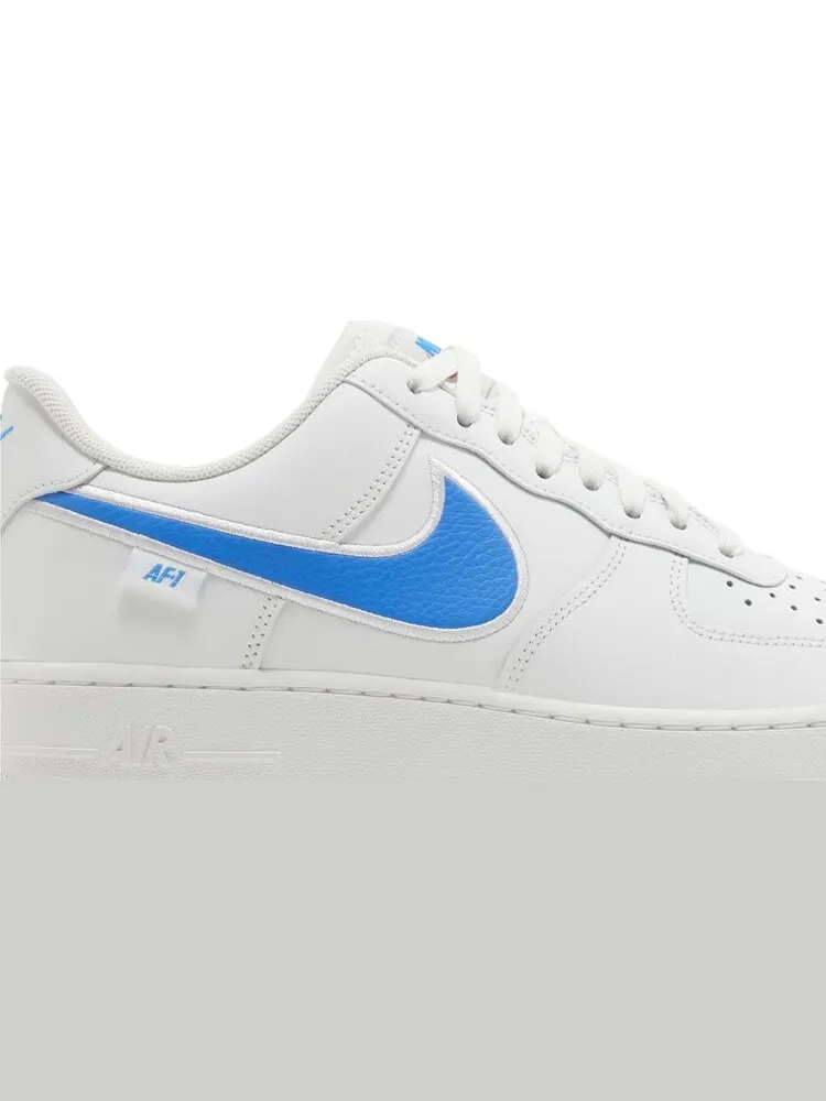 Кроссовки Air Force 1 '07 'Blue Label - White Photo Blue' — изображение 2 из 4, белый