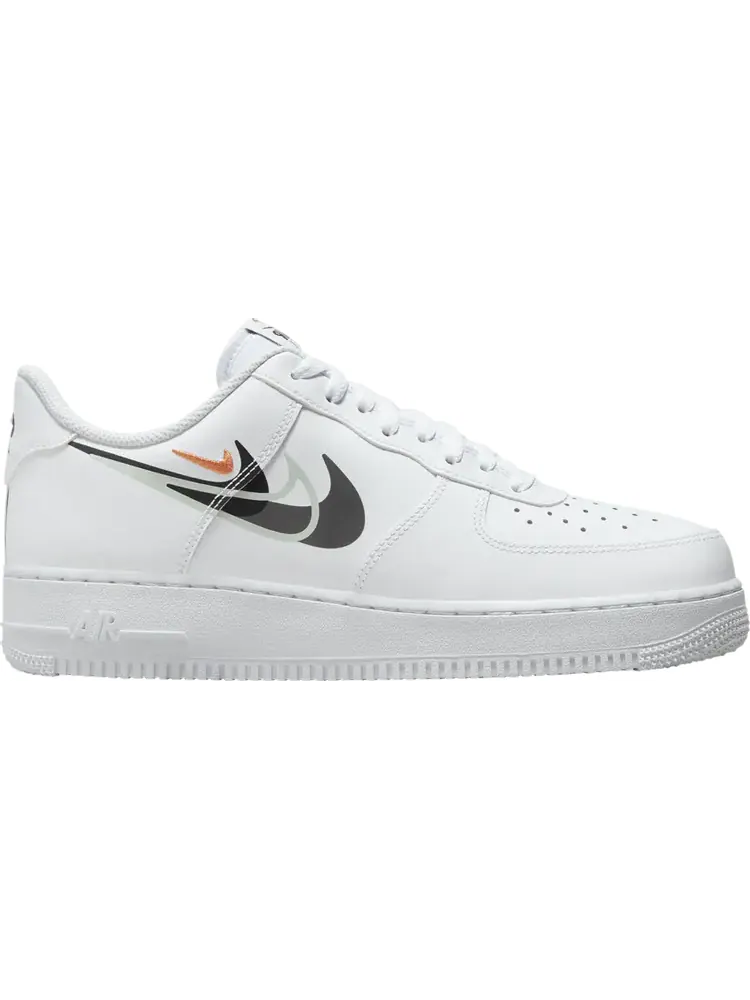 Кроссовки Air Force 1 '07 'Multi Swoosh - White Black' — изображение 1 из 1, белый