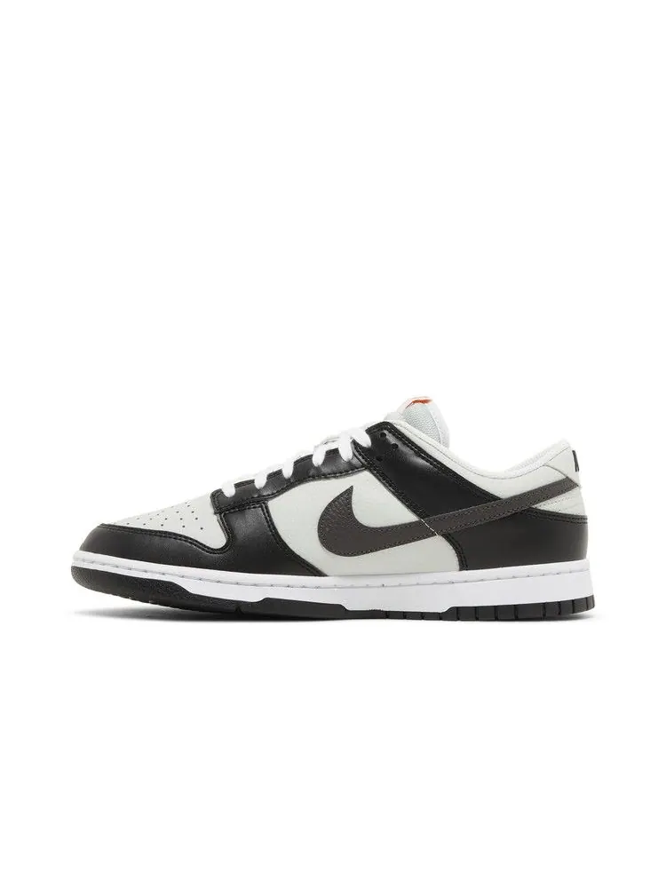 Кроссовки Nike Dunk Low 'Mini Swoosh - Black Total Orange' — изображение 4 из 9, черный/белый/оранжевый