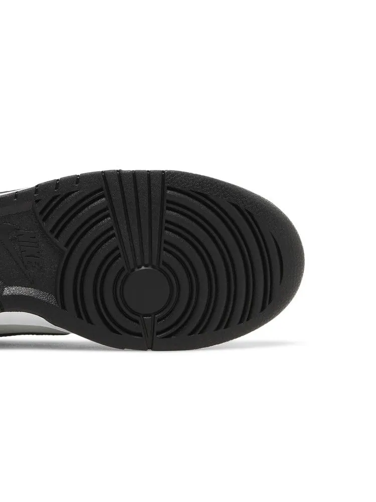Кроссовки Nike Dunk Low 'Mini Swoosh - Black Total Orange' — изображение 6 из 9, черный/белый/оранжевый