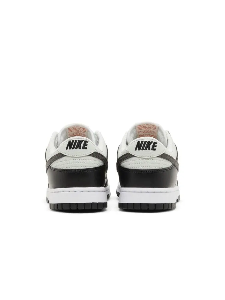 Кроссовки Nike Dunk Low 'Mini Swoosh - Black Total Orange' — изображение 7 из 9, черный/белый/оранжевый