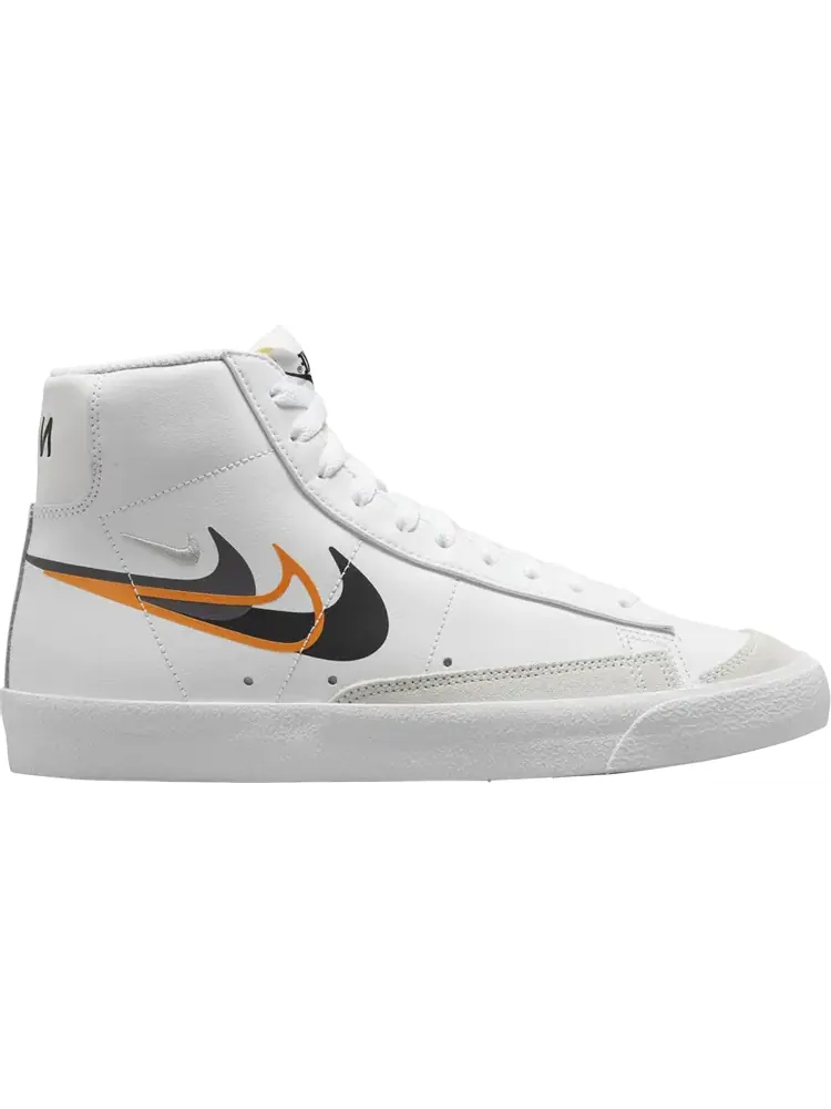 Кроссовки Blazer Mid '77 'Multi-Swoosh - Bright Mandarin' — изображение 1 из 1, белый