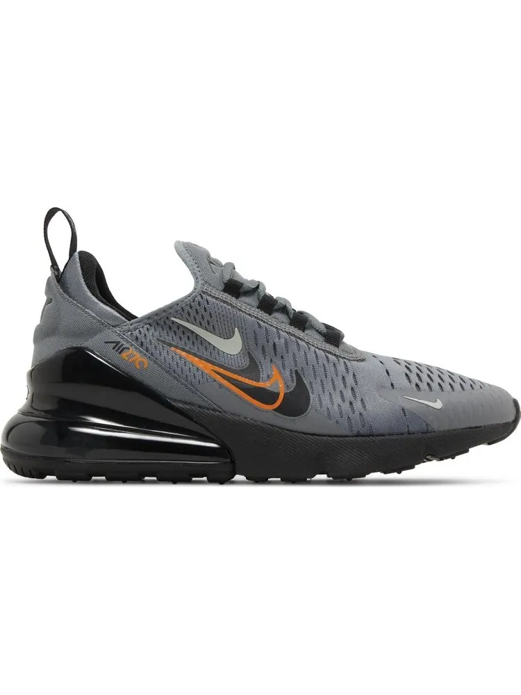 Кроссовки Air Max 270 'Multi-Swoosh - Smoke Grey Mandarin' — изображение 1 из 4, серый
