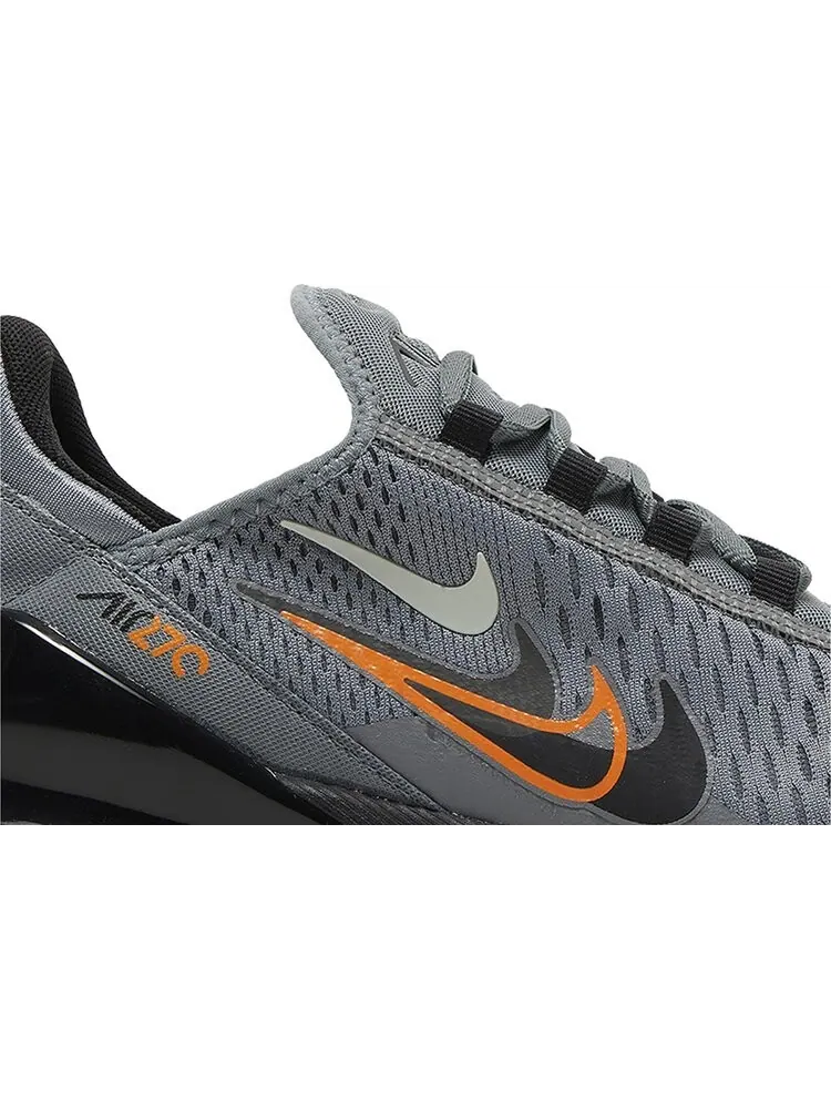 Кроссовки Air Max 270 'Multi-Swoosh - Smoke Grey Mandarin' — изображение 2 из 4, серый