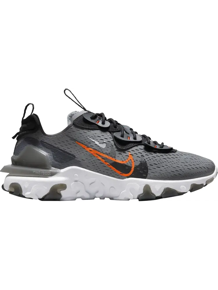 Кроссовки React Vision 'Smoke Grey Bright Mandarin' — изображение 1 из 1, серый