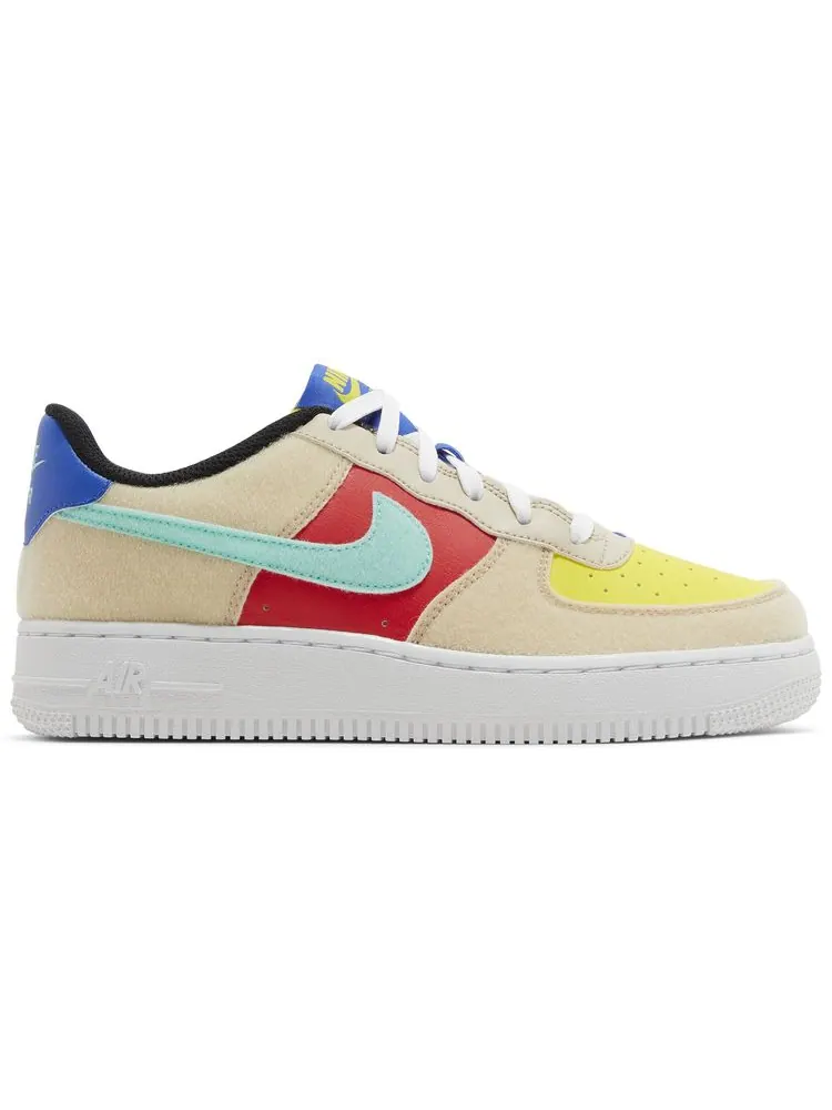 Кроссовки Nike Air Force 1 Low GS 'Multi-Color Velcro' — изображение 1 из 4, мульти