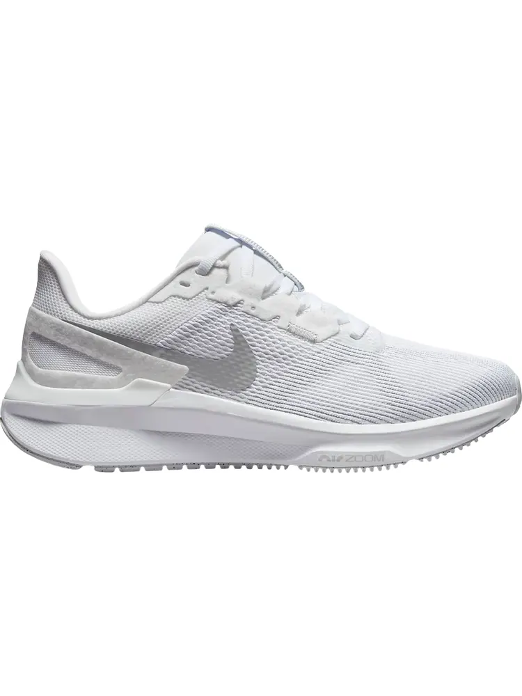 Кроссовки Wmns Air Zoom Structure 25 Wide 'White Metallic Silver' — изображение 1 из 1, белый