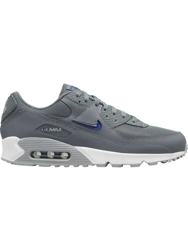 Кроссовки Air Max 90 'Jewel - Cool Grey Deep Royal' — изображение 1 из 1, серый