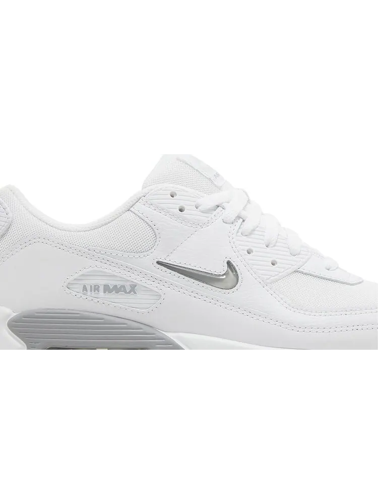 Кроссовки Air Max 90 'Jewel - Light Smoke Grey' — изображение 2 из 5, белый