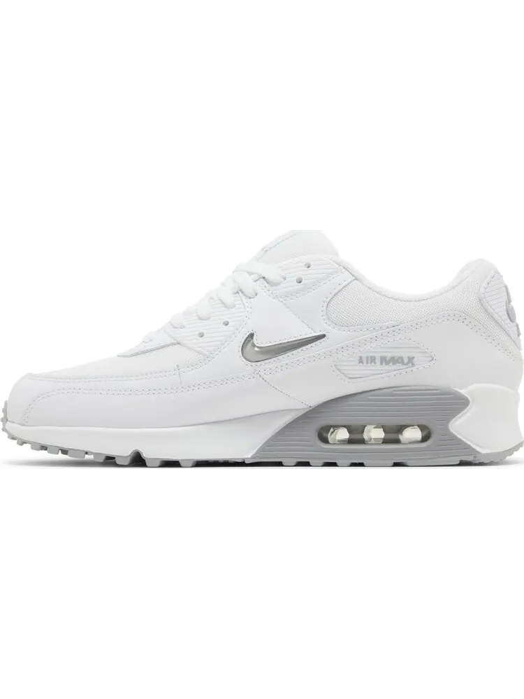 Кроссовки Air Max 90 'Jewel - Light Smoke Grey' — изображение 3 из 5, белый