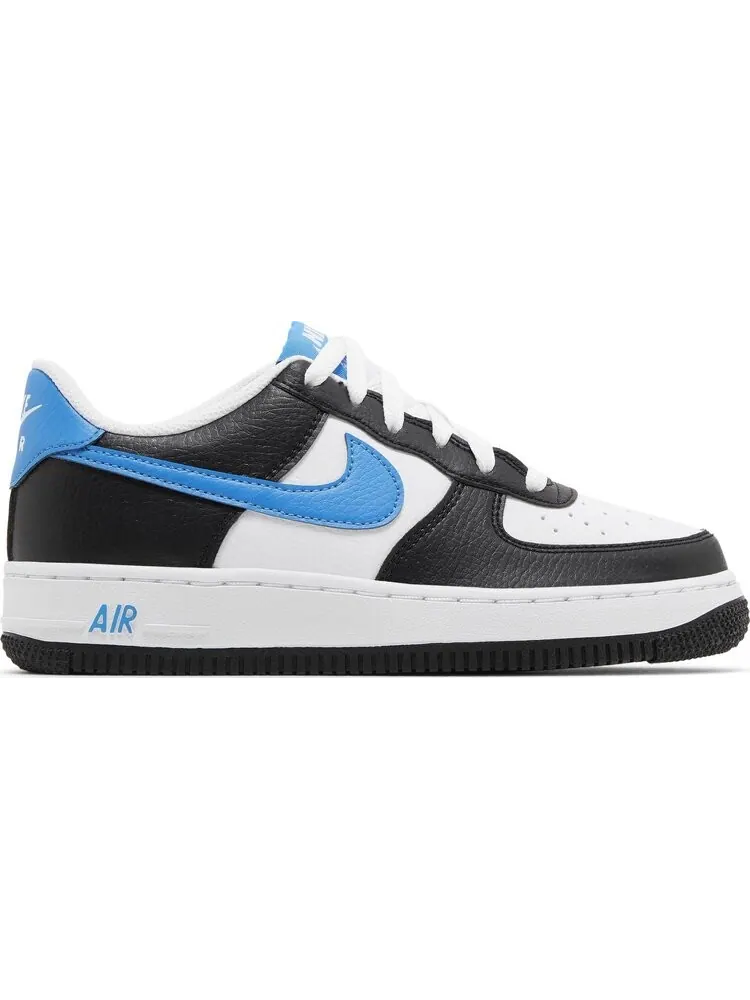 Кроссовки Air Force 1 Low GS 'Black Light Photo Blue' — изображение 1 из 4, черный
