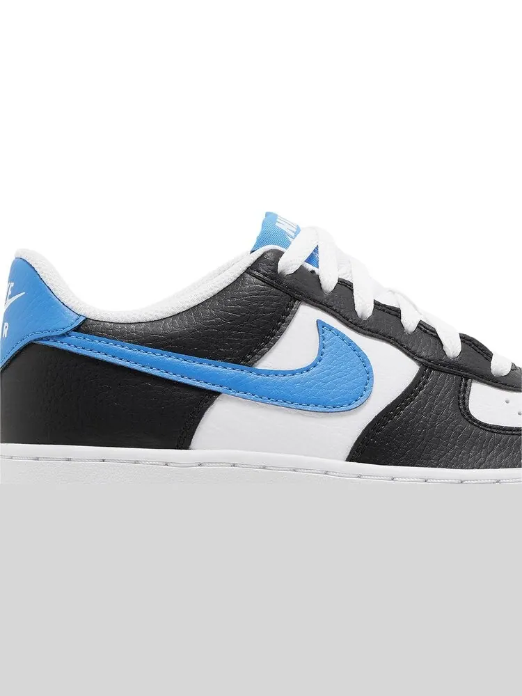 Кроссовки Air Force 1 Low GS 'Black Light Photo Blue' — изображение 2 из 4, черный