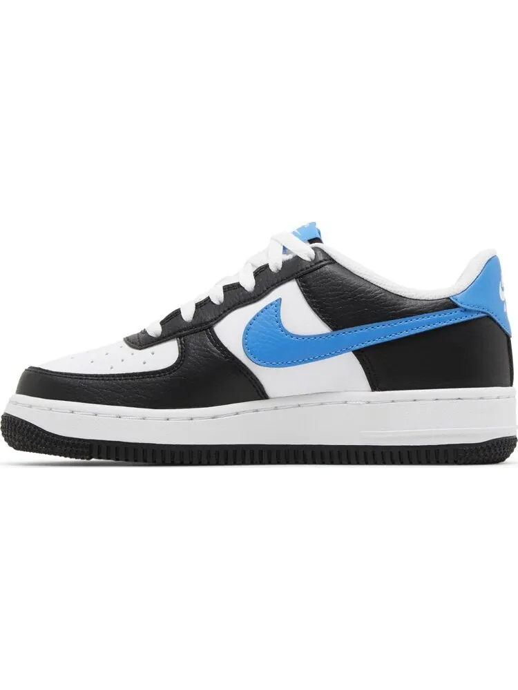 Кроссовки Air Force 1 Low GS 'Black Light Photo Blue' — изображение 3 из 4, черный