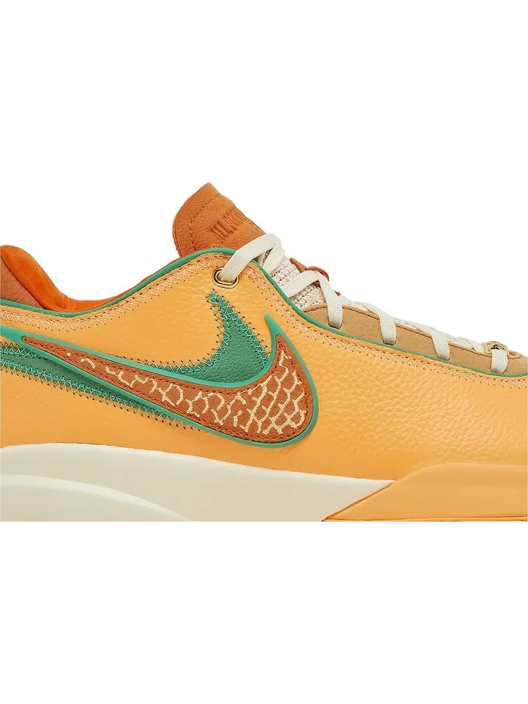 Кроссовки Florida A&M University x A.P.B. x LeBron 20 'From Tally To The World - Peach' — изображение 2 из 4, оранжевый