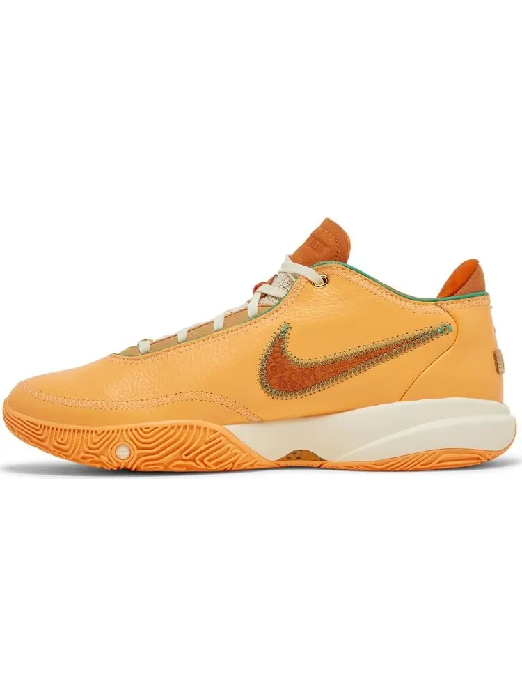Кроссовки Florida A&M University x A.P.B. x LeBron 20 'From Tally To The World - Peach' — изображение 3 из 4, оранжевый