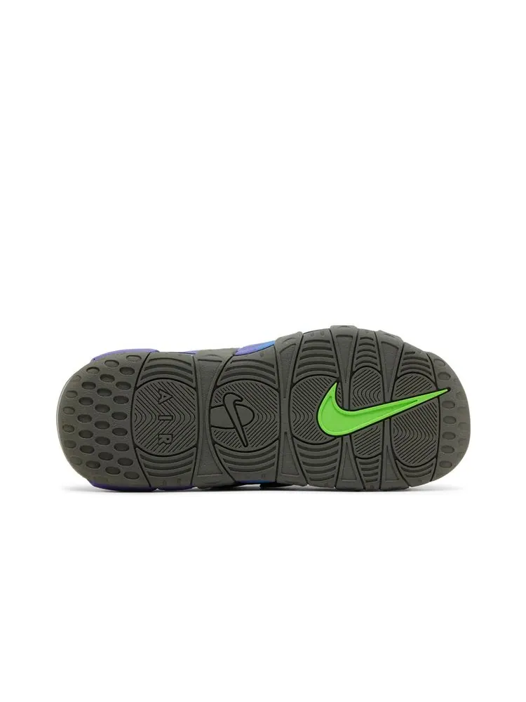 Шлепанцы Air More Uptempo Slide 'Black Blue Purple Gradient' — изображение 4 из 8, черный синий фиолетовый