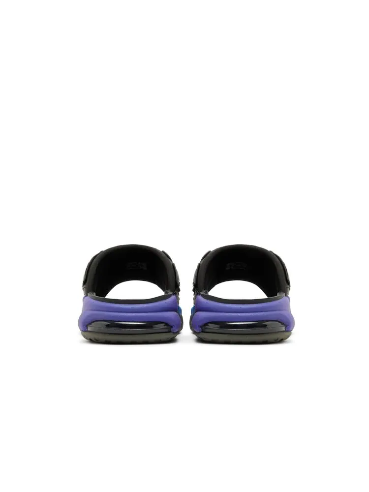 Шлепанцы Air More Uptempo Slide 'Black Blue Purple Gradient' — изображение 6 из 8, черный синий фиолетовый